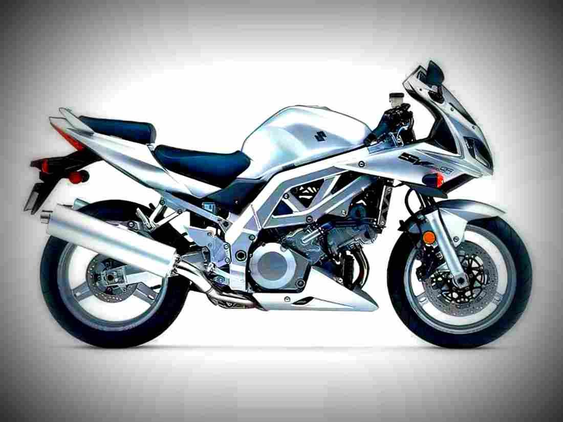 Suzuki SV 1000 2003 3 motorbike A4 Photo Print