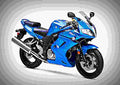 Suzuki SV 650 2000 3 motorbike A4 Photo Print