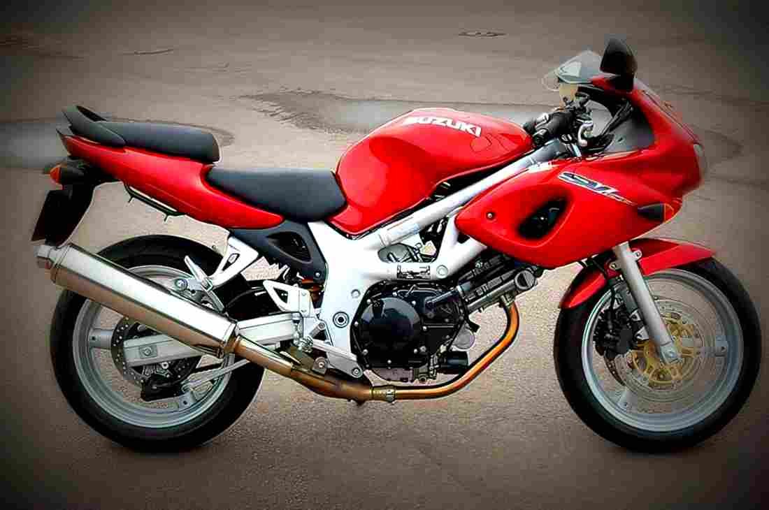 Suzuki SV 650 2001 1 motorbike A4 Photo Print