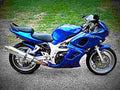 Suzuki SV 650 2002 2 motorbike A4 Photo Print