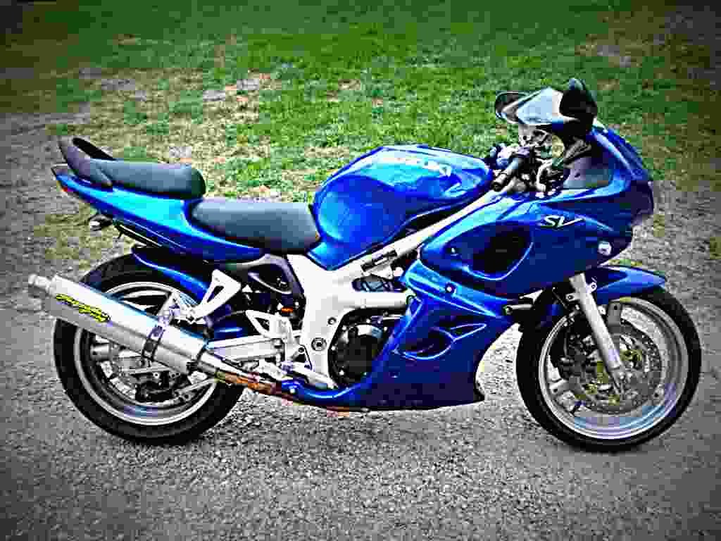 Suzuki SV 650 2002 2 motorbike A4 Photo Print