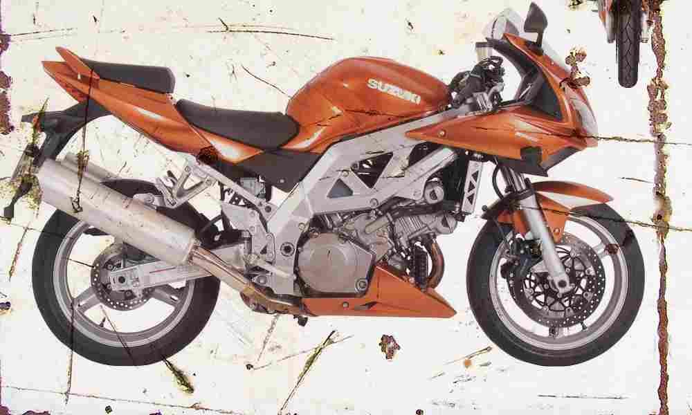 Suzuki SV1000S 2003 Aged Vintage A4 Photo Print