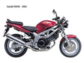 Suzuki SV650 2002 motorbike A4 Photo Print