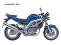Suzuki SV650 2003 motorbike A4 Photo Print