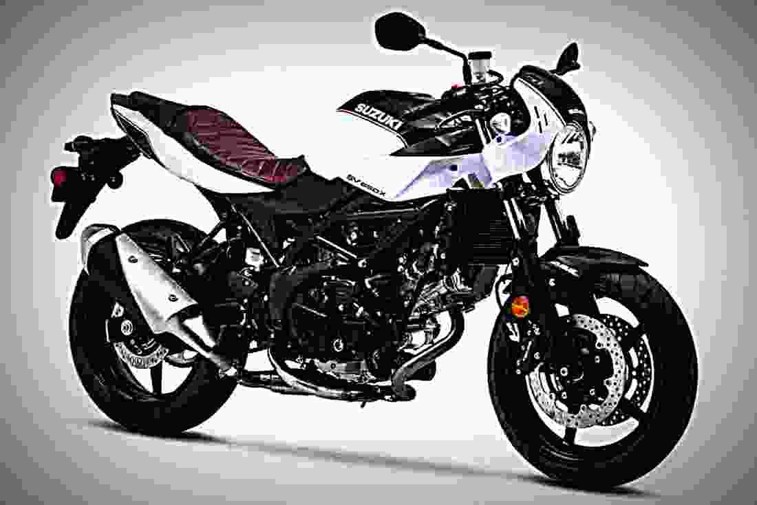 Suzuki SV650 2019 4 motorbike A4 Photo Print