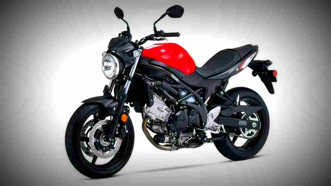 Suzuki SV650 ABS 2017 1 motorbike A4 Photo Print