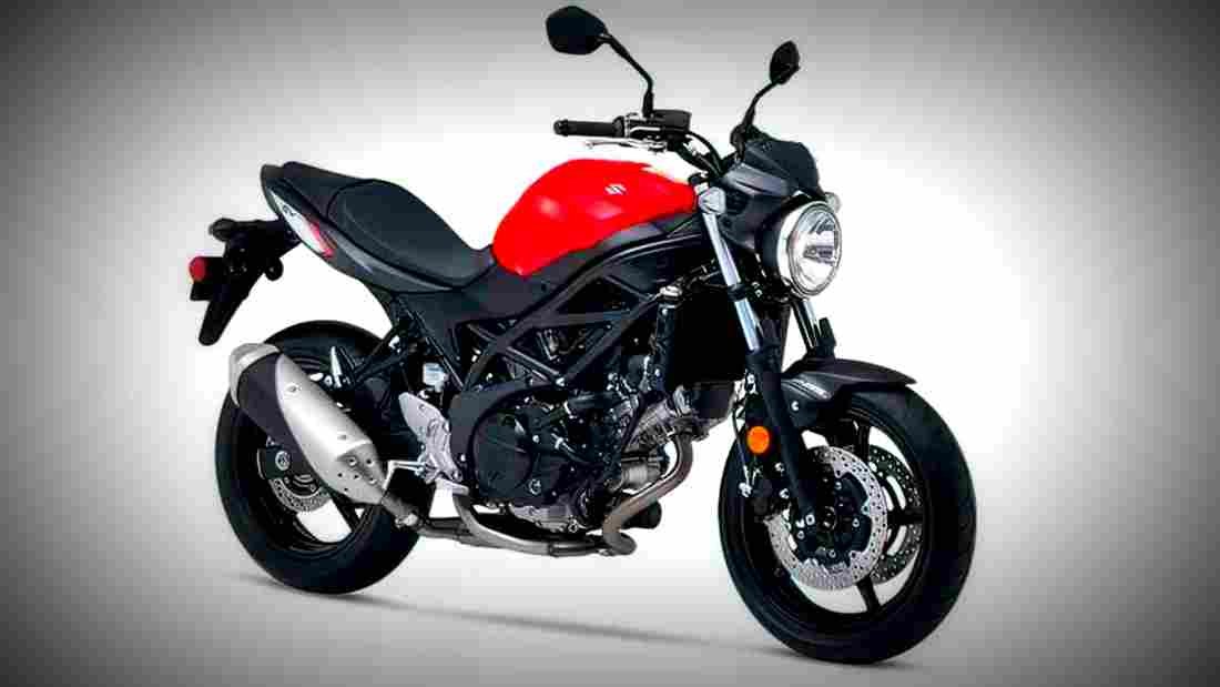 Suzuki SV650 ABS 2017 2 motorbike A4 Photo Print