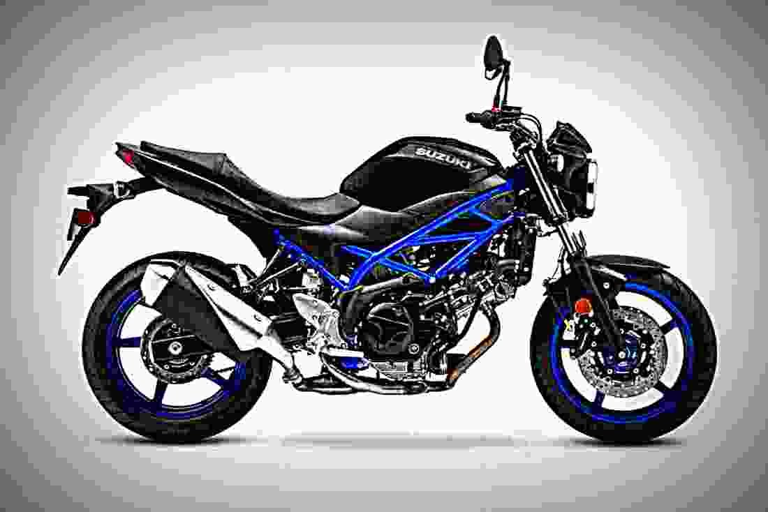 Suzuki SV650 ABS 2019 2 motorbike A4 Photo Print