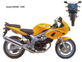 Suzuki SV650S 1999 motorbike A4 Photo Print