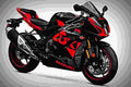 Suzuki SV650X 2019 4 motorbike A4 Photo Print