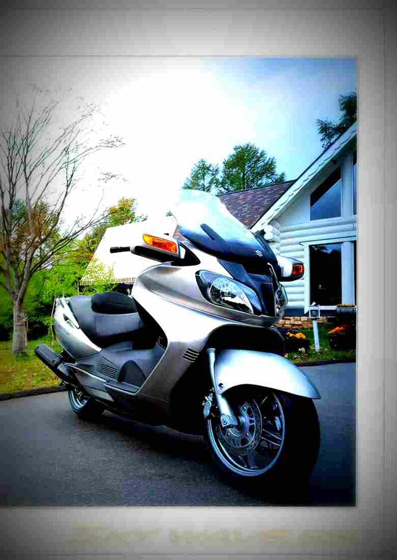 Suzuki SkyWave 650 SkyWave 650 4 motorbike A4 Photo Print