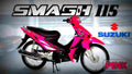 Suzuki Smash 115 2017 3 motorbike A4 Photo Print