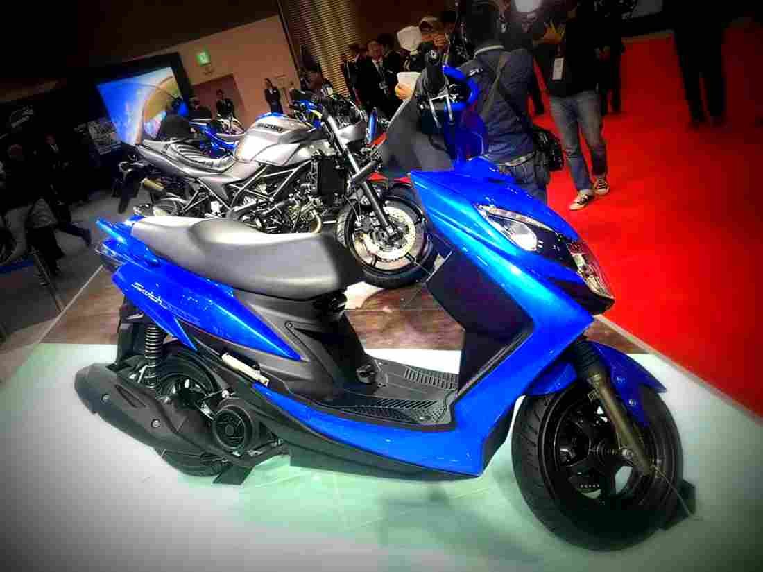 Suzuki Swish 125 2017 2 motorbike A4 Photo Print