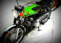 Suzuki T 20 1970 4 motorbike A4 Photo Print