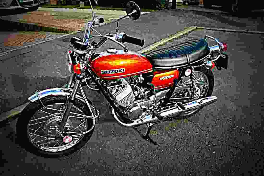 Suzuki T 250 1971 6 motorbike A4 Photo Print