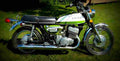 Suzuki T 500 1972 6 motorbike A4 Photo Print