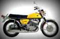 Suzuki T 500 1974 1 motorbike A4 Photo Print