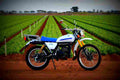Suzuki TF125 2018 2 motorbike A4 Photo Print