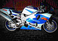 Suzuki TL 1000 R 2001 2 motorbike A4 Photo Print