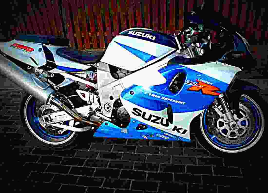 Suzuki TL 1000 R 2001 2 motorbike A4 Photo Print
