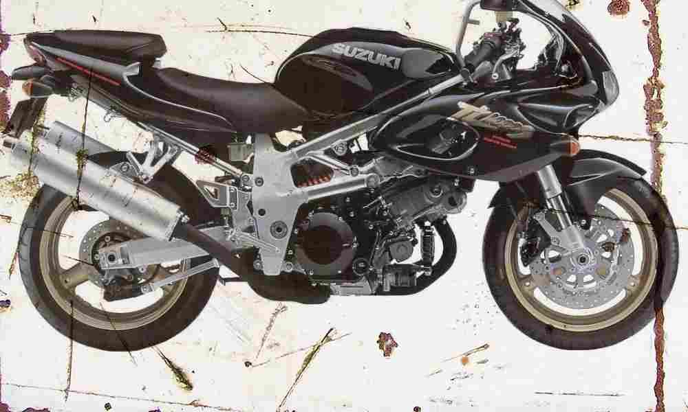 Suzuki TL1000S 1997 Aged Vintage A4 Photo Print