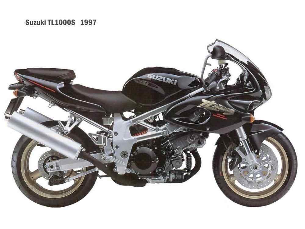 Suzuki TL1000S 1997 motorbike A4 Photo Print