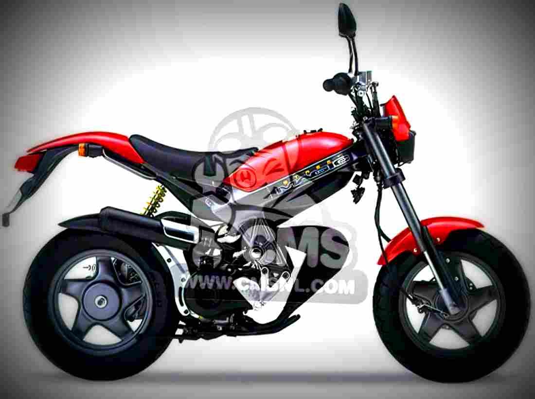 Suzuki TR 50 SD 2002 2 motorbike A4 Photo Print