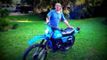 Suzuki TS 125 ER 1981 2 motorbike A4 Photo Print