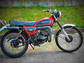 Suzuki TS 125 ER 1981 4 motorbike A4 Photo Print