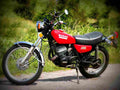 Suzuki TS 250 1975 6 motorbike A4 Photo Print