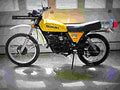 Suzuki TS 250 1977 3 motorbike A4 Photo Print