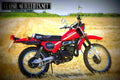Suzuki TS 250 ER 1980 3 motorbike A4 Photo Print