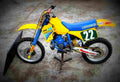 Suzuki TS 250 X 1986 2 motorbike A4 Photo Print
