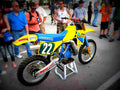 Suzuki TS 250 X 1987 2 motorbike A4 Photo Print