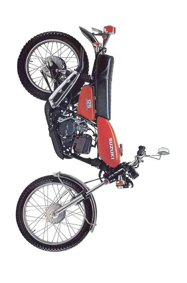 Suzuki TS125 1971 1 A4 Photo Print