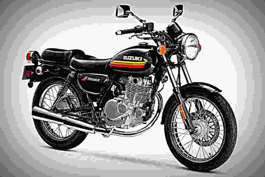 Suzuki TU250X 2018 2 motorbike A4 Photo Print