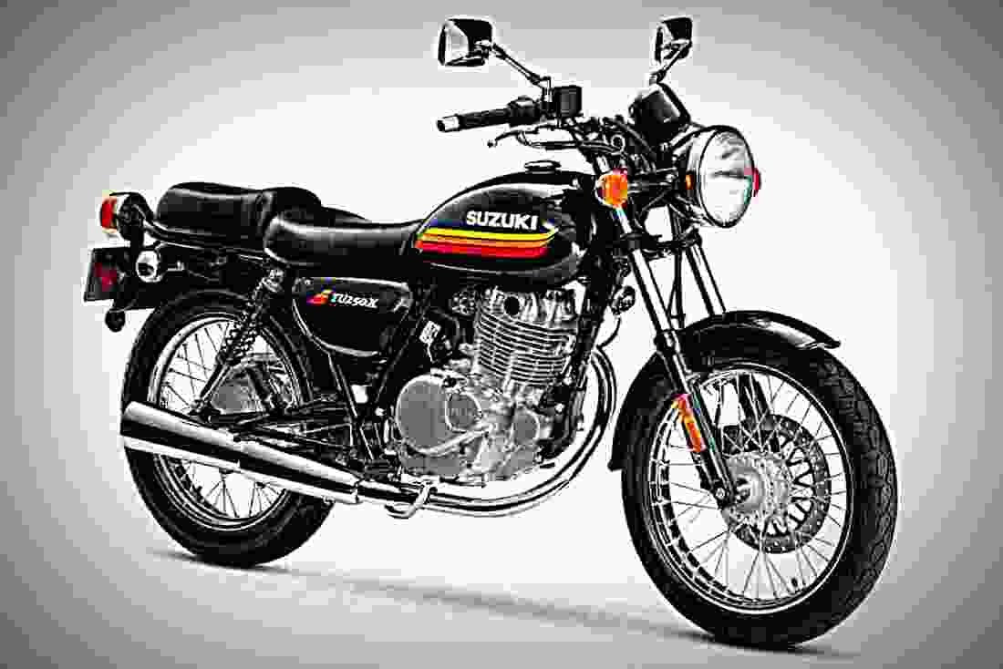 Suzuki TU250X 2019 1 motorbike A4 Photo Print
