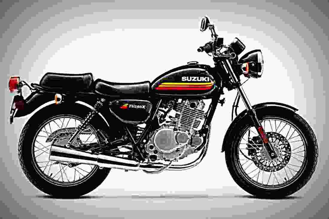 Suzuki TU250X 2019 2 motorbike A4 Photo Print