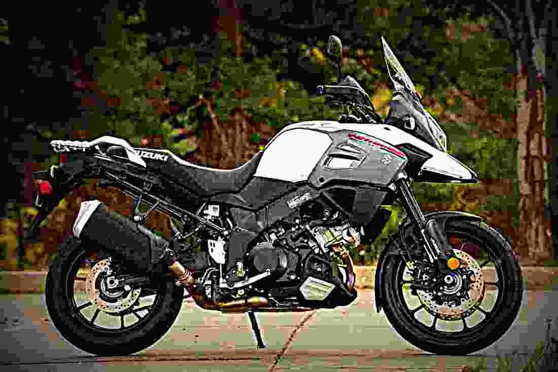 Suzuki V Strom 1000 2018 2 motorbike A4 Photo Print