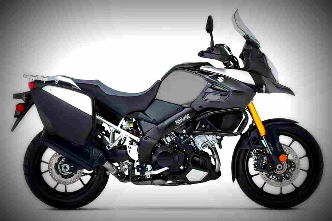 Suzuki V Strom 1000 ABS Adventure 2017 2 motorbike A4 Photo Print