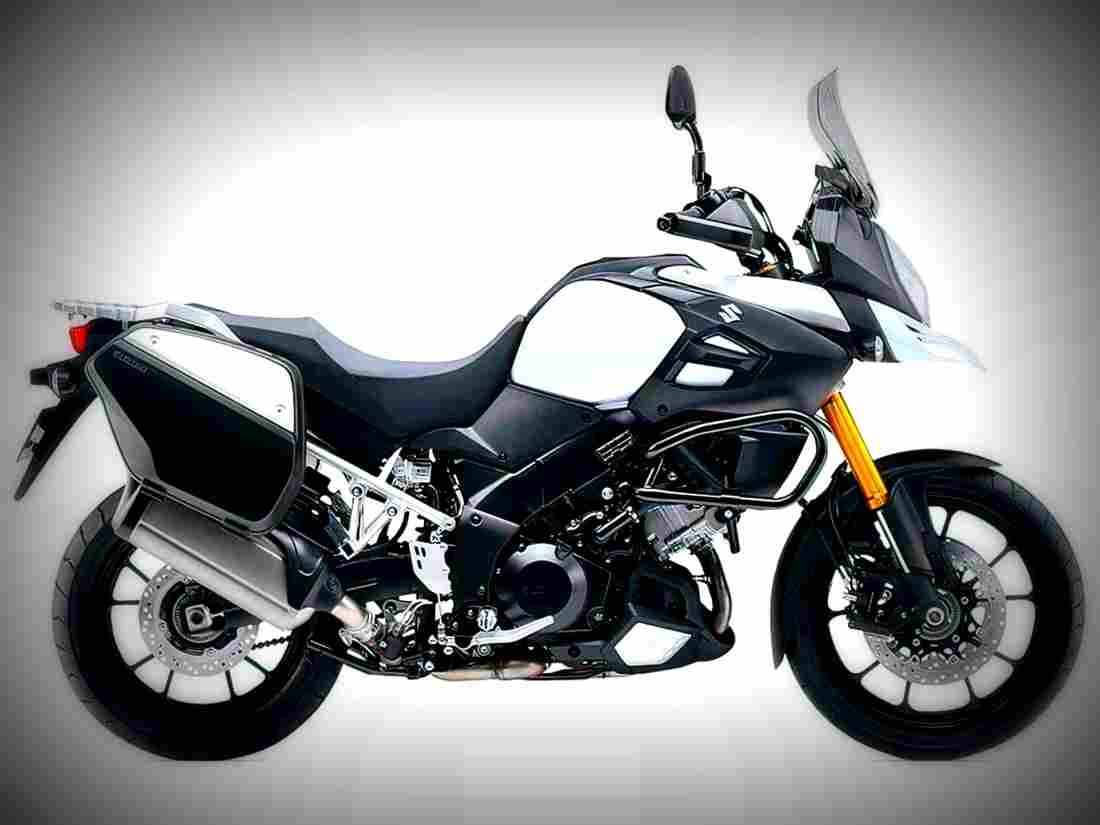 Suzuki V Strom 1000 ABS Adventure 2017 3 motorbike A4 Photo Print