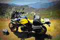 Suzuki V Strom 1000 ABS Adventure 2018 3 motorbike A4 Photo Print