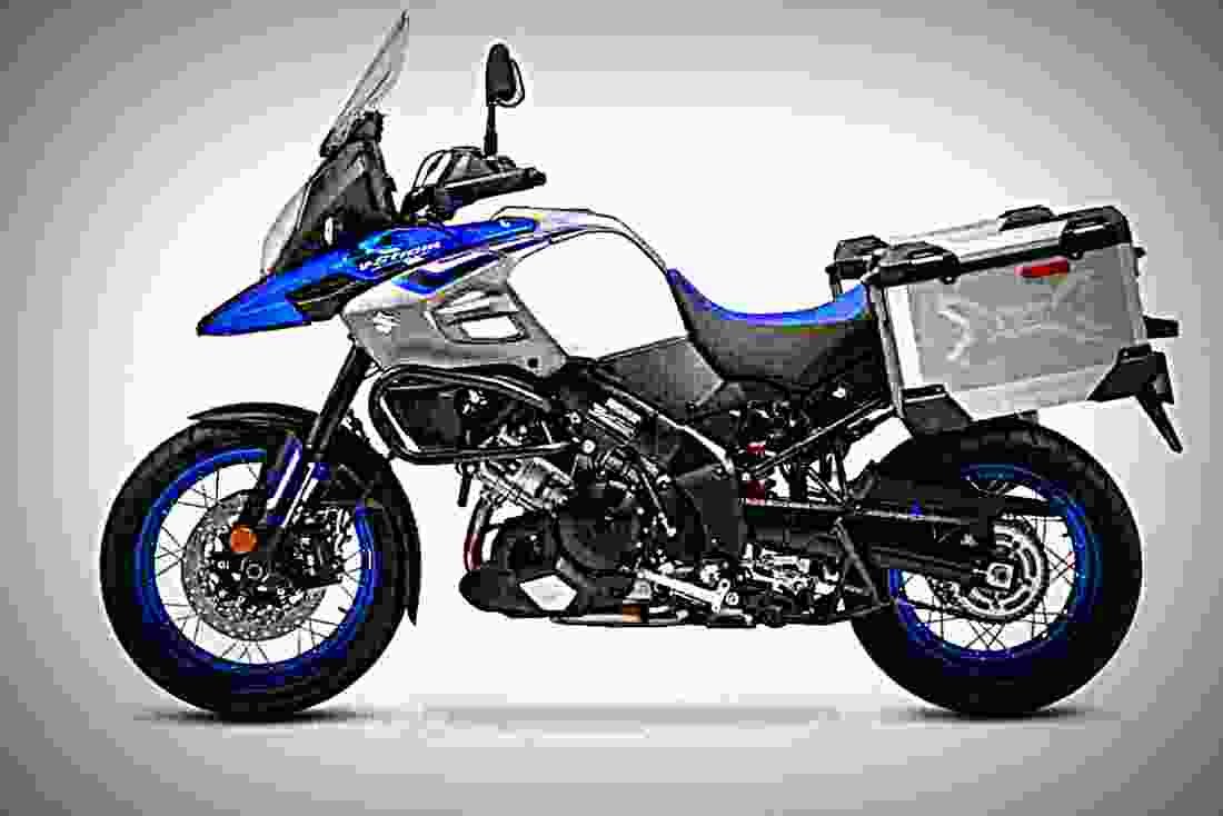 Suzuki V Strom 1000 ABS Adventure 2019 2 motorbike A4 Photo Print