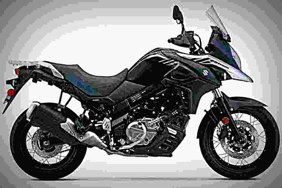 Suzuki V Strom 1000GT 2017 4 motorbike A4 Photo Print