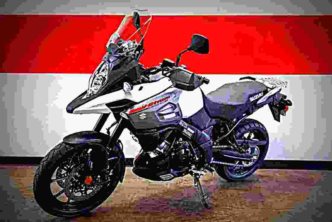Suzuki V Strom 1000GT 2018 2 motorbike A4 Photo Print