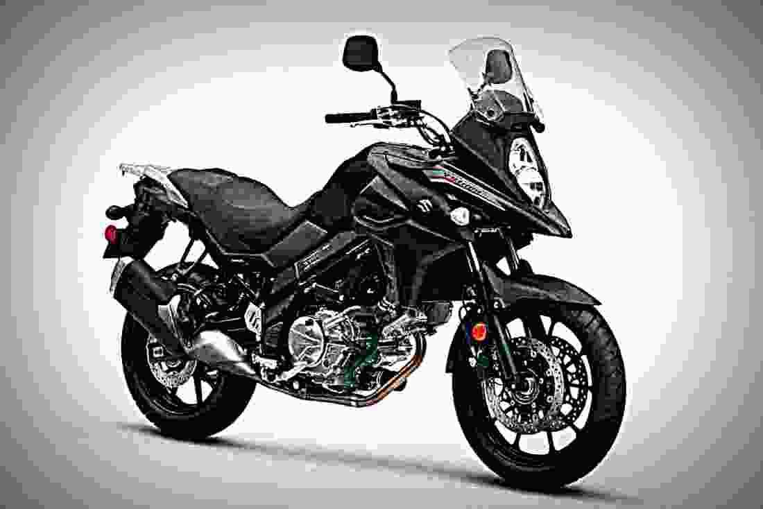 Suzuki V Strom 650 2018 2 motorbike A4 Photo Print
