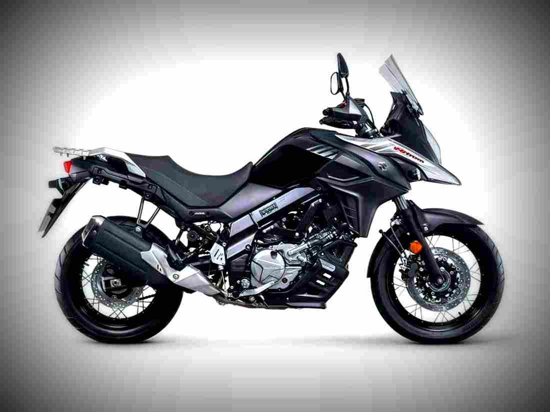 Suzuki V Strom 650 2018 4 motorbike A4 Photo Print
