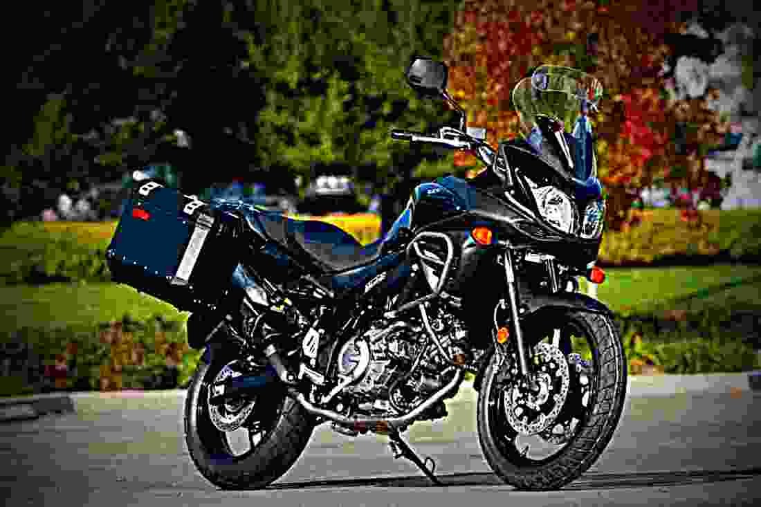 Suzuki V Strom 650 ABS Adventure 2017 1 motorbike A4 Photo Print