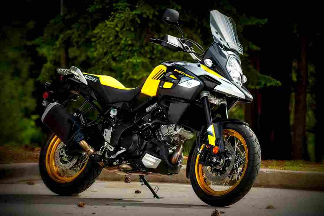 Suzuki V Strom 650X GT 2018 3 motorbike A4 Photo Print