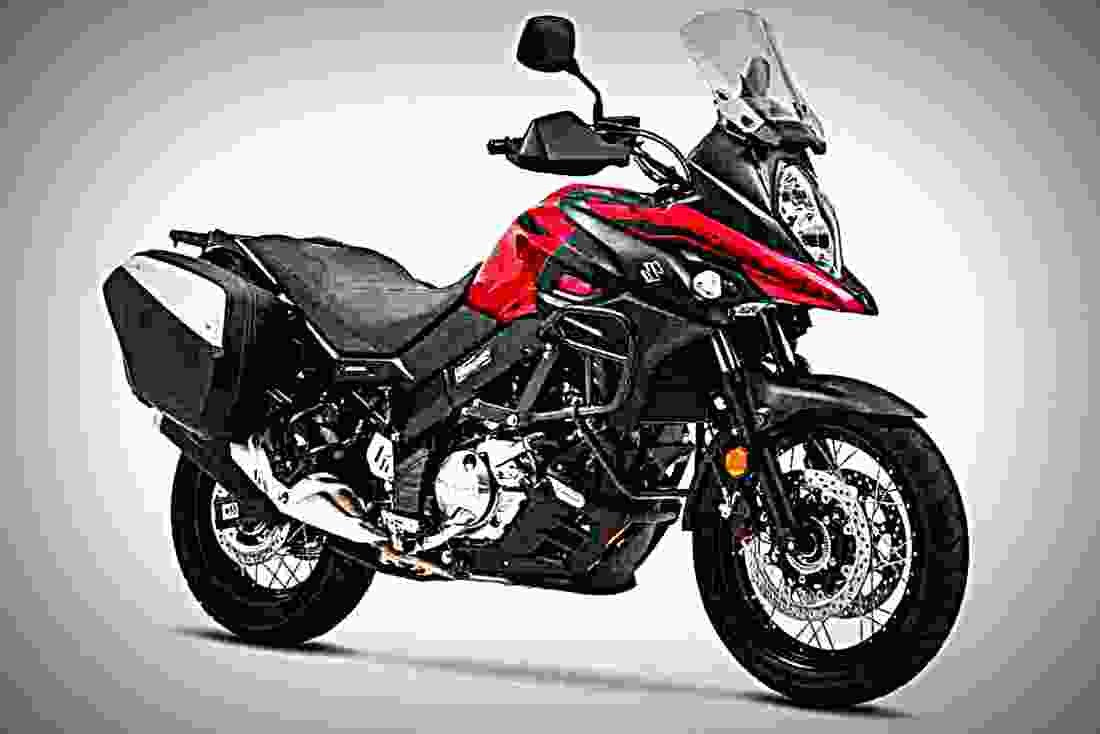 Suzuki V Strom 650XT 2019 3 motorbike A4 Photo Print